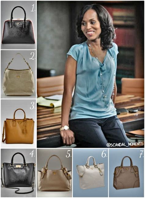 olivia pope prada purse|olivia pope handbag collection.